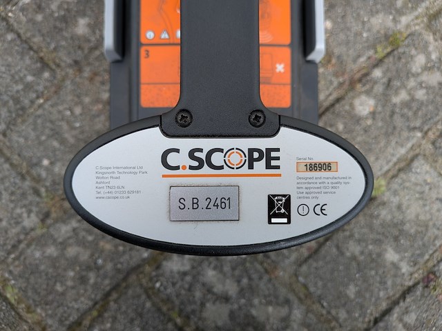 Kabeldetector + signaalgenerator, c.scope, at-33xd en sg-v, 2008 - afbeelding 7 van  12