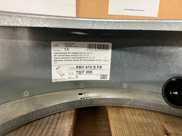 Kabelgoot & 3 polige verbindingsset - afbeelding 3 van  4