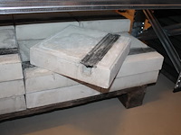 Kabelgoottegels 30x30x7 cm. 19 stuks. - afbeelding 2 van  2