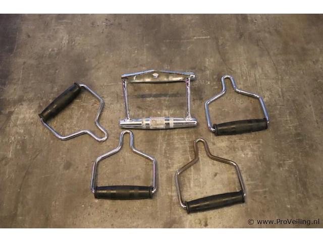 Kabelgrepen t.b.v. fitnessapparatuur - afbeelding 1 van  4