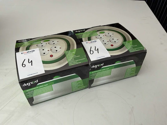 Kabelhaspel 10.00m (2x) - afbeelding 2 van  3