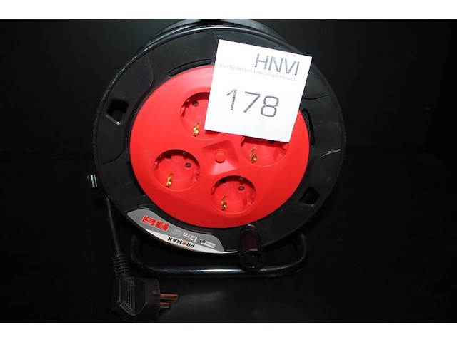 Kabelhaspel. 12meter. - afbeelding 1 van  1