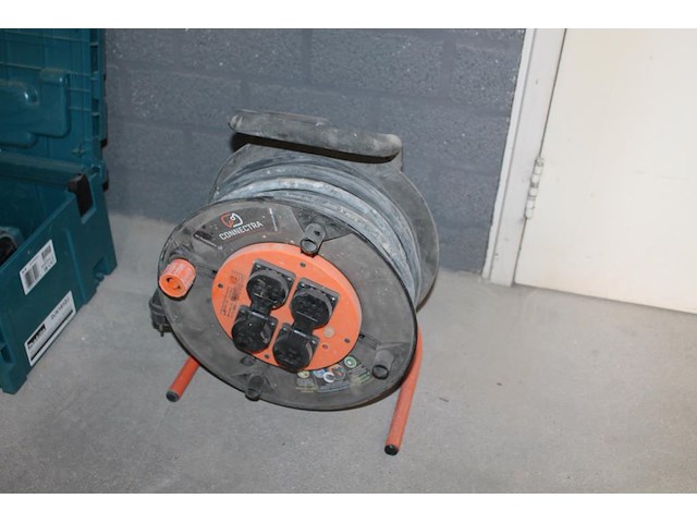 Kabelhaspel connectra 25m 3x2,5mm2. - afbeelding 1 van  2
