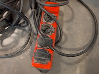 Kabelhaspel met diverse verlengkabels, 230v - afbeelding 4 van  5