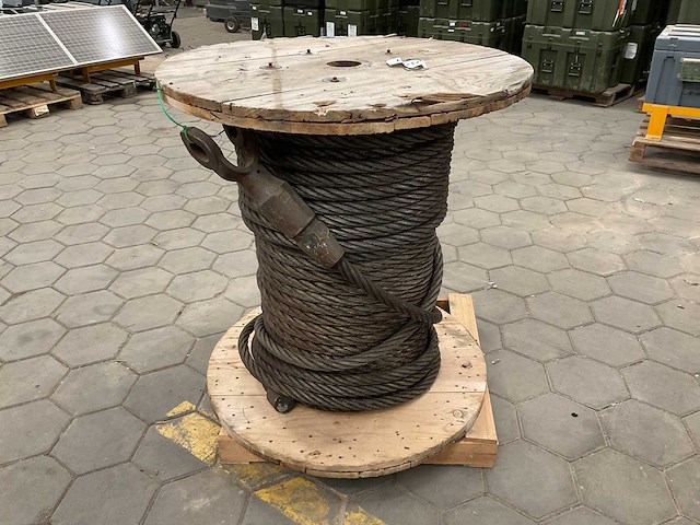 Kabelhaspel met kabel - afbeelding 2 van  4