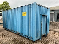 Kabeloptreksysteem opslagcontainer