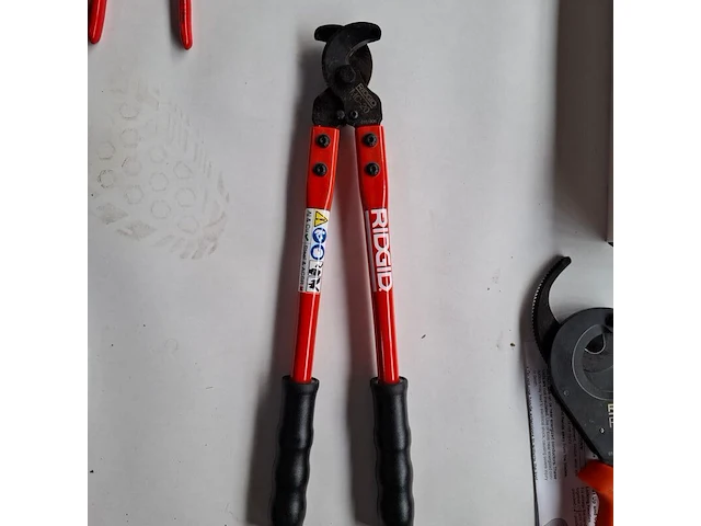 Kabelschaar ridgid, mc-20 - afbeelding 1 van  2