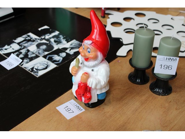 Kabouter kok. hoogte 30 cm. - afbeelding 1 van  2