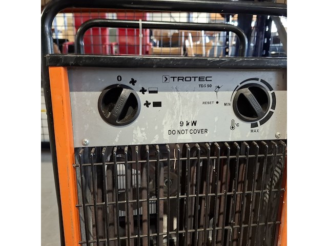 Kachel 9kw, trotec, tds 50 - afbeelding 2 van  6