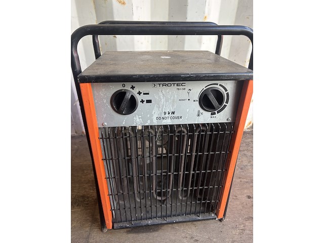 Kachel 9kw, trotec, tds 50 - afbeelding 5 van  6