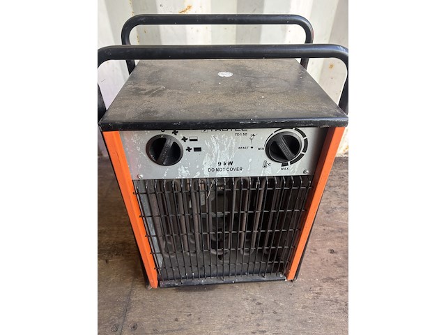 Kachel 9kw, trotec, tds 50 - afbeelding 6 van  6