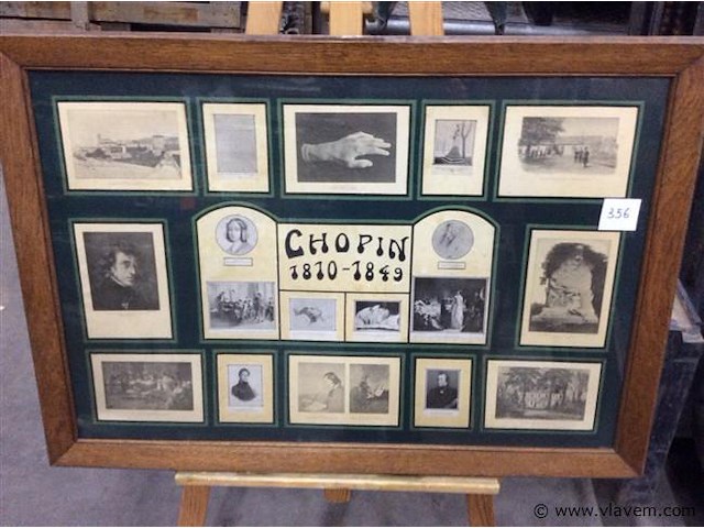 Kader collage chopin - afbeelding 1 van  4