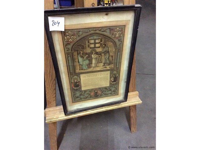 Kader de heilige familie - afbeelding 1 van  3