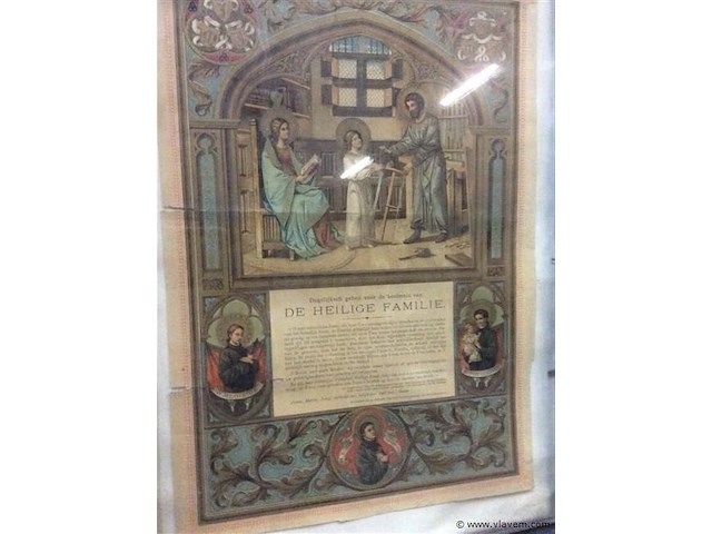 Kader de heilige familie - afbeelding 2 van  3