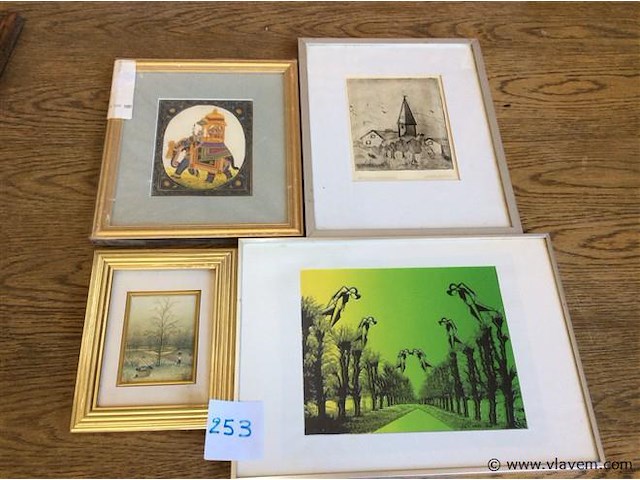 Kaders divers 4stuks - afbeelding 1 van  4