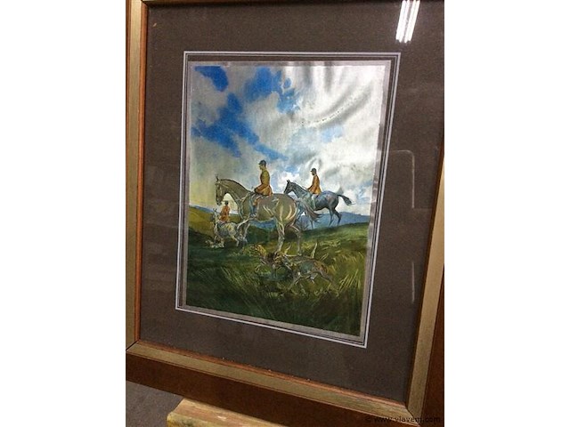 Kaders jacht 2stuks - afbeelding 2 van  3