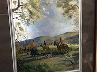 Kaders jacht 2stuks - afbeelding 3 van  3