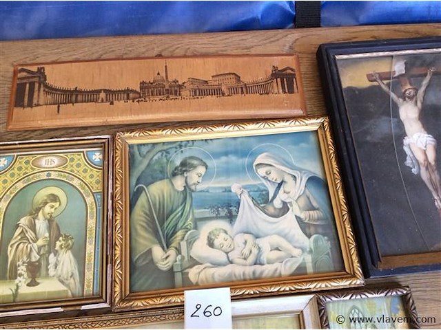 Kaders religieus 9stuks - afbeelding 2 van  4