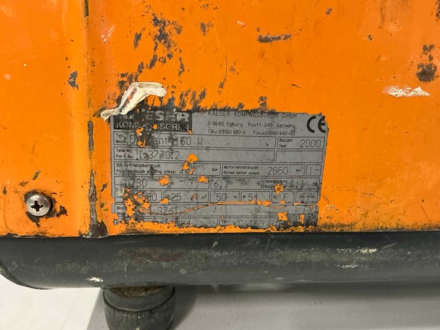 Kaeser diamant 160 luchtcompressor - afbeelding 6 van  7