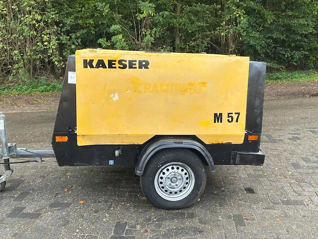 Kaeser m57 mobiele compressorkar - afbeelding 4 van  11
