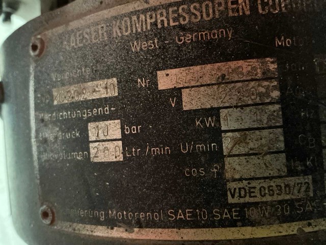 Kaeser maxi xg202-10 luchtcompressor - afbeelding 6 van  6