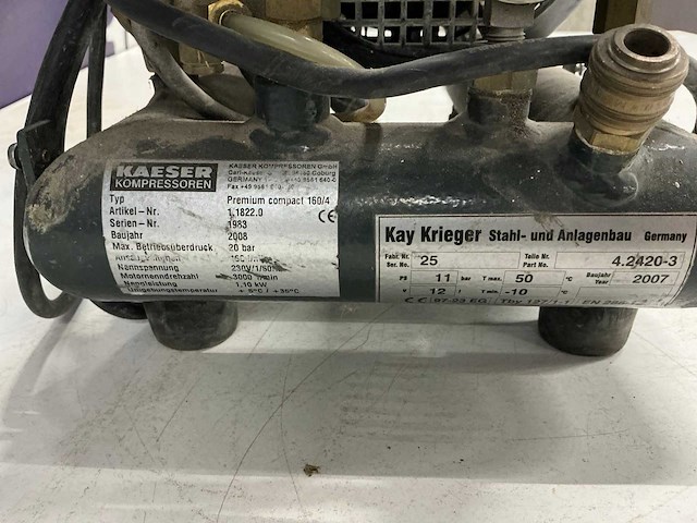 Kaeser premium compact160/4w luchtcompressor - afbeelding 8 van  9