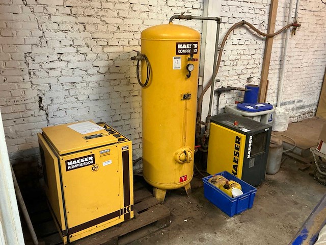Kaeser sm 8 schroefcompressor - afbeelding 1 van  9