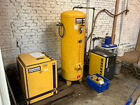 Kaeser sm 8 schroefcompressor - afbeelding 1 van  9