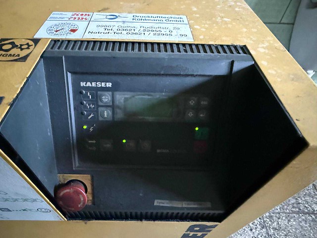 Kaeser sm8 schroefcompressor - afbeelding 4 van  5