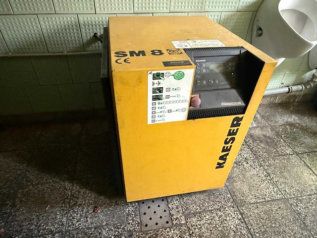 Kaeser sm8 schroefcompressor - afbeelding 1 van  3