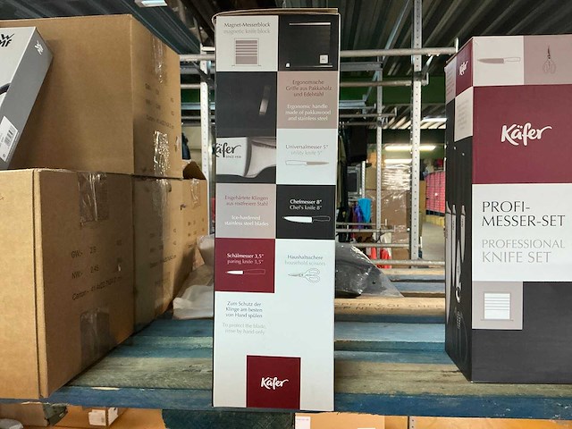 Kafer professional knife set 5-delig - afbeelding 2 van  5