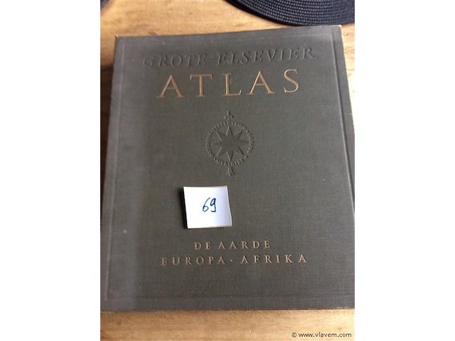 Kaft wereldatlas - afbeelding 1 van  5