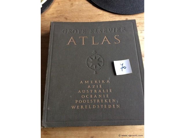 Kaft wereldatlas - afbeelding 1 van  6