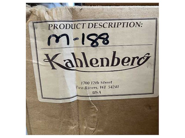 Kahlenberg m-188 75l air receiver kit white - afbeelding 5 van  5