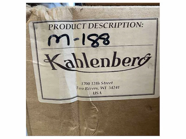Kahlenberg m-188 75l air receiver kit white - afbeelding 4 van  4