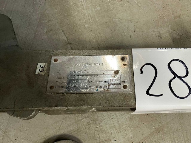 Kaiser kraft vatenhijsklem (2x) - afbeelding 5 van  5