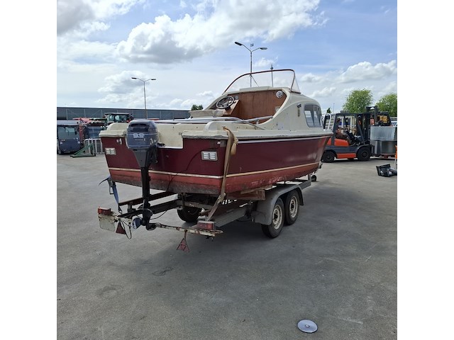 Kajuitboot met yamaha 9,9pk en boottrailer, fairline, 630 - afbeelding 48 van  51