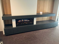 Kallfire e-one 100f inbouw elektrische haard met kastombouw