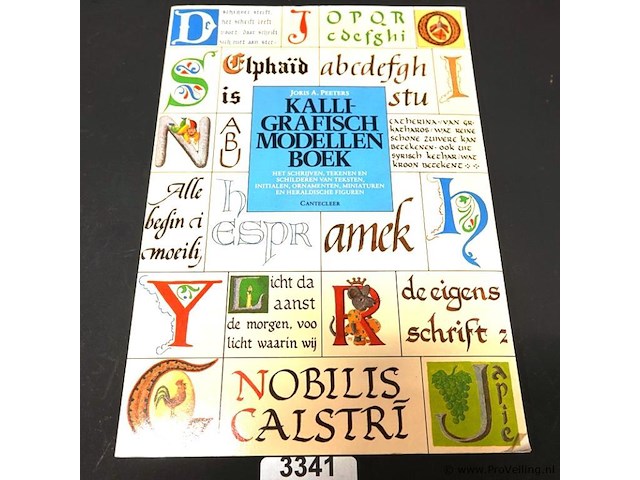 Kalligrafisch modellenboek - afbeelding 1 van  5
