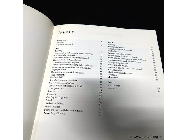 Kalligrafisch modellenboek - afbeelding 3 van  5