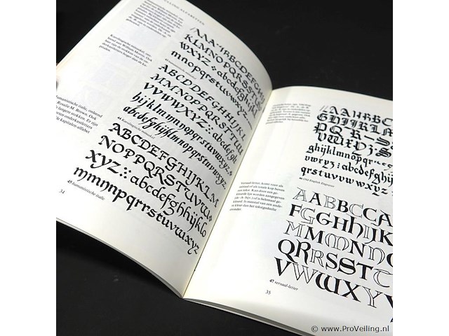 Kalligrafisch modellenboek - afbeelding 4 van  5
