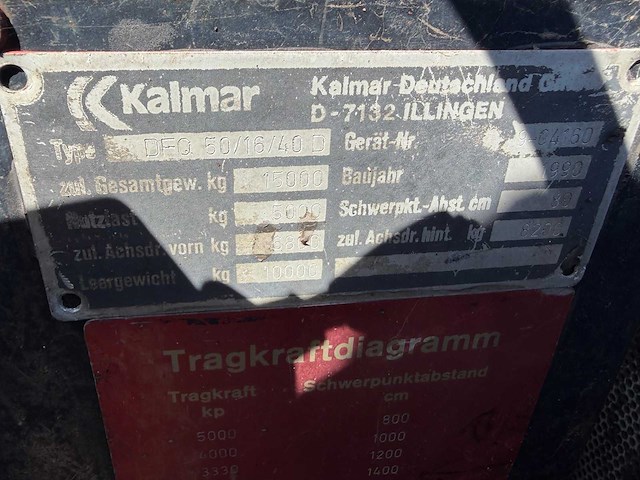Kalmar - 1990 - dfq 50/16/40d - zijlader - afbeelding 19 van  19