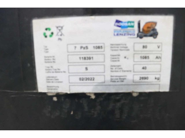 Kalmar - ecf70-6 - 4.25m triplex - vorkheftruck - afbeelding 8 van  8