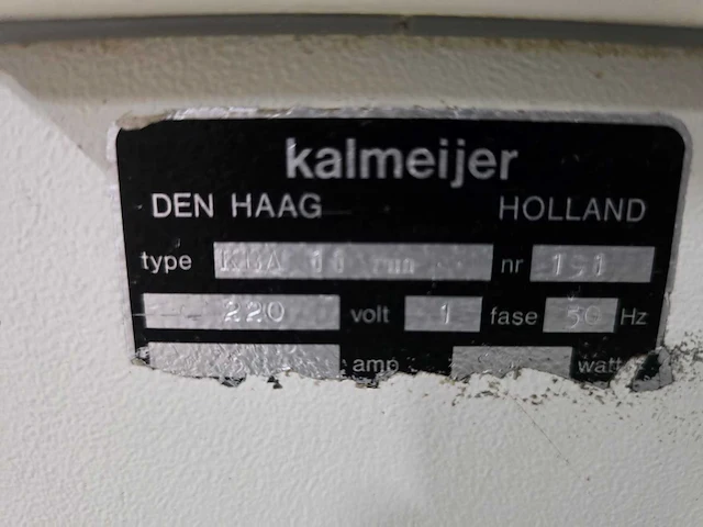 Kalmeijer - kba - broodsnijmachine - afbeelding 6 van  9