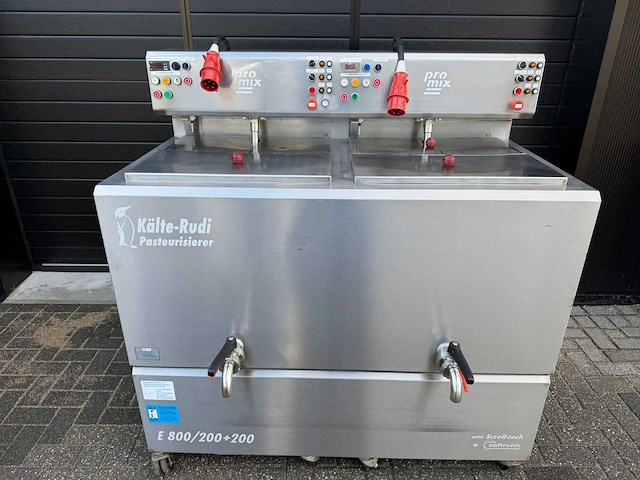 Kalte rudi - e800/200 + 200 - pasteurisatie machine - afbeelding 1 van  12