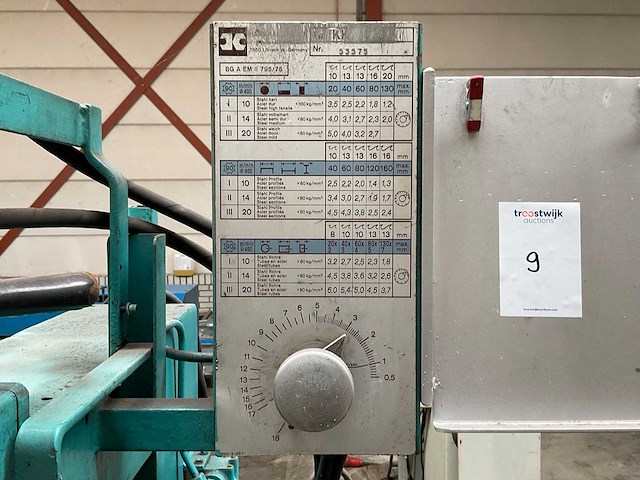 Kaltenbach kks 400 em ii afkortcirkelzaagmachine - afbeelding 7 van  9