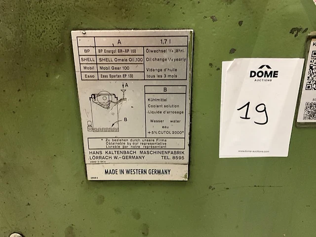 Kaltenbach kks 400 koudzaagmachine - afbeelding 6 van  15