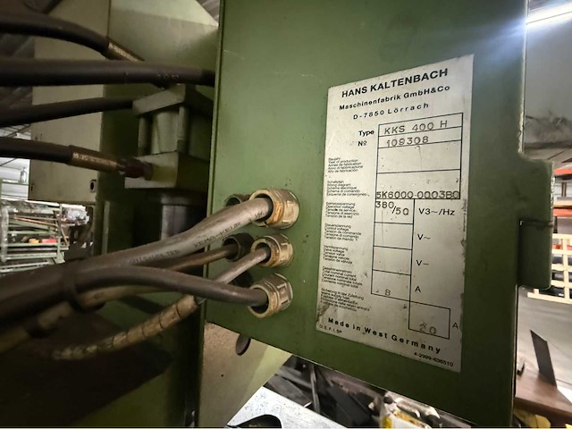 Kaltenbach kks 400h afkortcirkelzaagmachine - afbeelding 8 van  9