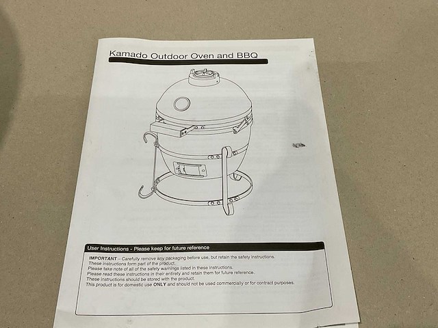 Kamado - oven en barbecue - barbecue - afbeelding 1 van  7