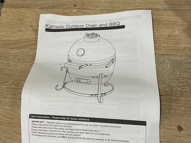 Kamado - oven en barbecue - barbecue - afbeelding 9 van  9